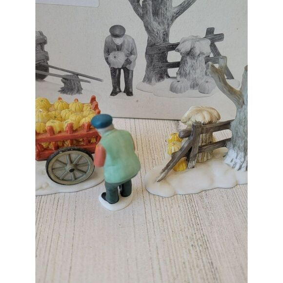 Dept 56 59412 Harvest Time heritage village accessory xmas set - Picture 8 of 9